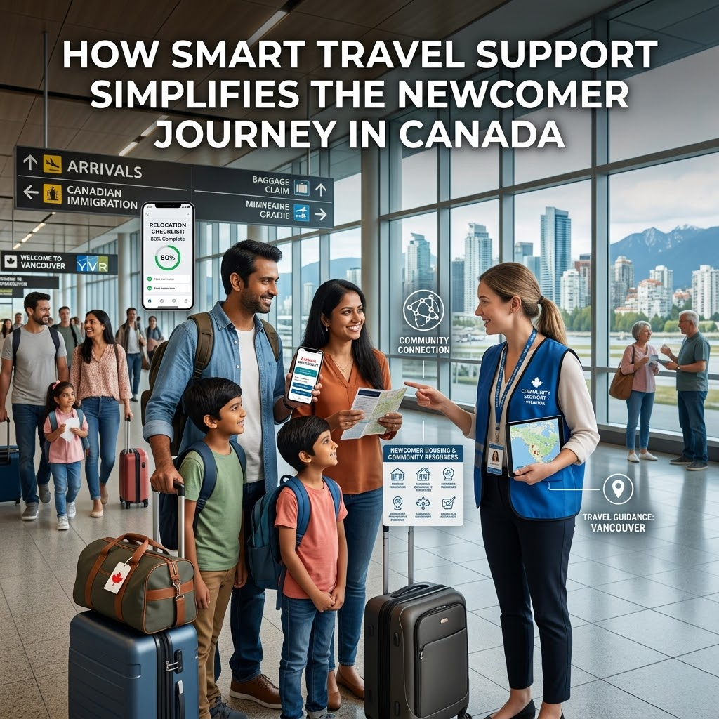 How Smart Travel Support Simplifies the Newcomer Journey in Canada